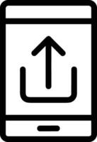 Upload icon symbol image vector