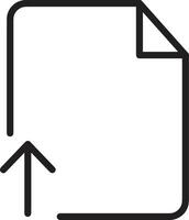 Upload icon symbol image vector