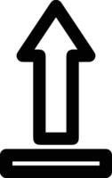 Upload icon symbol image vector