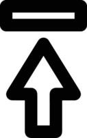 Upload icon symbol image vector