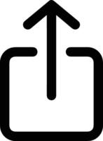 Upload icon symbol image vector