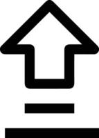 Upload icon symbol image vector