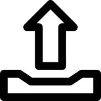 Upload icon symbol image vector