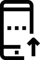 Upload icon symbol image vector