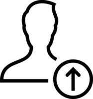 Upload icon symbol image vector
