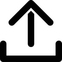 Upload icon symbol image vector