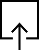 Upload icon symbol image vector
