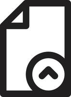 Upload icon symbol image vector