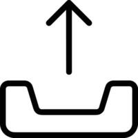 Upload icon symbol image vector