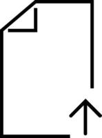 Upload icon symbol image vector