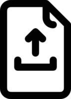 Upload icon symbol image vector