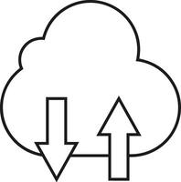 Upload icon symbol image vector