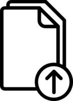 Upload icon symbol image vector