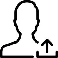 Upload icon symbol image vector