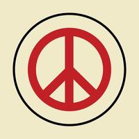Peace symbol abstract beautiful amazing background illustration design vector