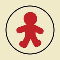 Person symbol abstract beautiful amazing background illustration design vector