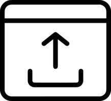 Upload icon symbol image vector