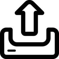 Upload icon symbol image vector