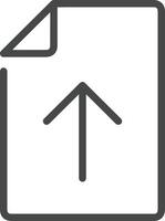 Upload icon symbol image vector