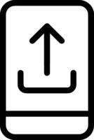 Upload icon symbol image vector