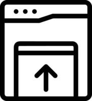 Upload icon symbol image vector
