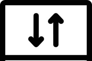 Upload icon symbol image vector