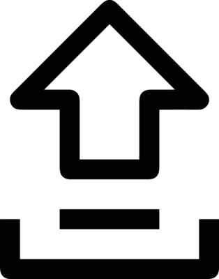 Upload icon symbol image