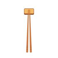 chopsticks . chopsticks white background. wallpaper. free space for text. copy space. vector