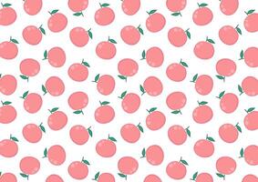 Peach . peach pattern wallpaper. free space for text. copy space. background. vector
