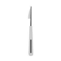 Scalpel cartoon . Scalpel on white background. vector
