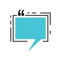 quote box design. motivation frame for poster, banner and presentation. vector