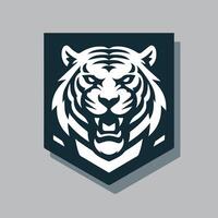 Modern Tiger Graphic vector
