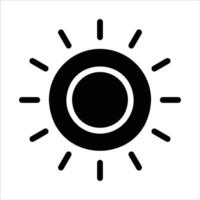 uva rays in flat design style vector