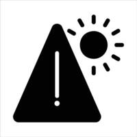 danger in flat design style vector