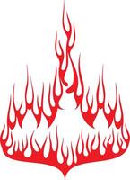 Classic Flame Illustration vector
