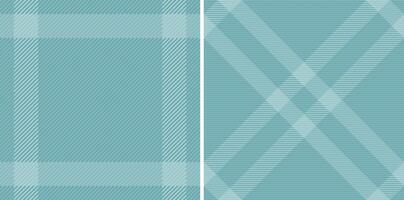 Texture plaid check of textile seamless pattern with a fabric background tartan. Set in novelty colors for decorative napkins, dinner parties. vector