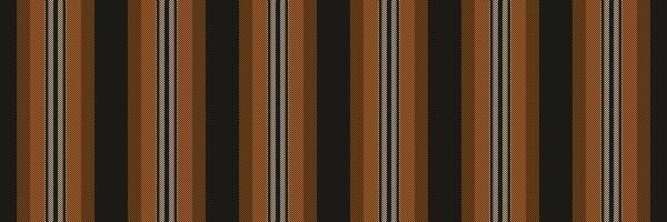 Variation pattern texture textile, dye fabric seamless lines. Trim stripe vertical background in black and bright colors. vector