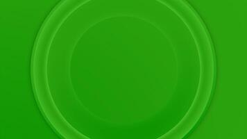 The green tunnel.Design.Bright computer graphics in which a large loop turns a tunnel on a green background. video