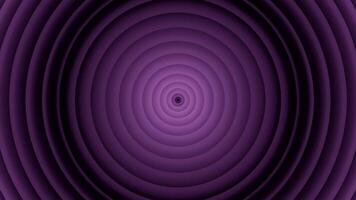 Dynamic animation of moving centralized rings. Design. Fast-moving hypnotic rings. Background of moving and pulsating circles in center video