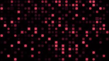 Bright lights flickering in the abstract. Motion. Animation on which bright red and orange lights are visible and alternates with black. video