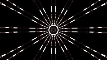 Black background.Design.Bright white lines running in abstraction on black footage and creating light rays and making patterns out of them. video