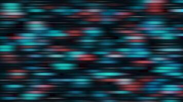 Bright shiny mosaic.Motion.Bright little squares flicker in pixels in 3d format. video