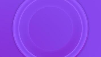 Slow moving 3d rings. Design. Stylish animation with moving centralized circles. Rings move in center with meditative effect video