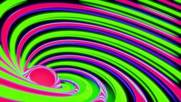 en ljus flerfärgad funnel.design.a tratt skapas i animering med annorlunda färger den där roterar i ett riktning. video