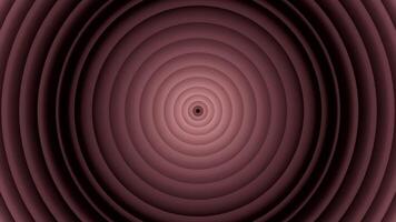 A bright swirling tunnel of circles .Design.A dull orange tunnel that moves rapidly in abstraction. video