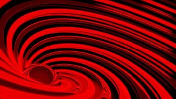 Rotating bright spiral with 3d ball. Design. 3D spiral with mirror ball in center. Beautiful bright spiral rotates in center with hypnotic effect video