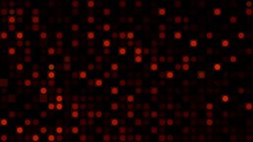 Brilliant mosaics.Motion. Dark backgrounds on which small squares in 3d flash with different colors and shimmer brightly. video