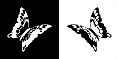 Illustration graphics of butterfly icon vector