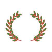 Laurel wreath icon. Laurel wreath icon. flower bouquet illustration element design that can be used for various purposes. Natural design elements vector