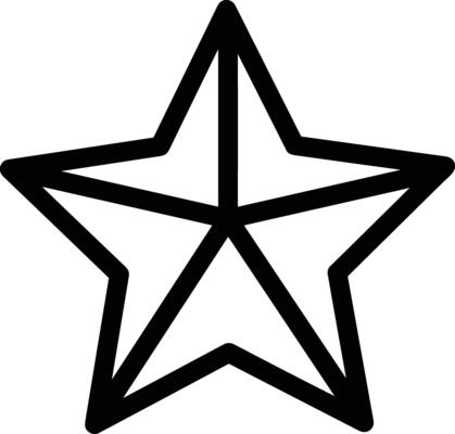 Star icon symbol Illustration